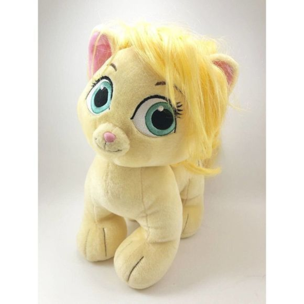 Build A Bear Disney Palace Pets Rapunzel's Yellow Cat‎ Plush Stuffed Animal Toy